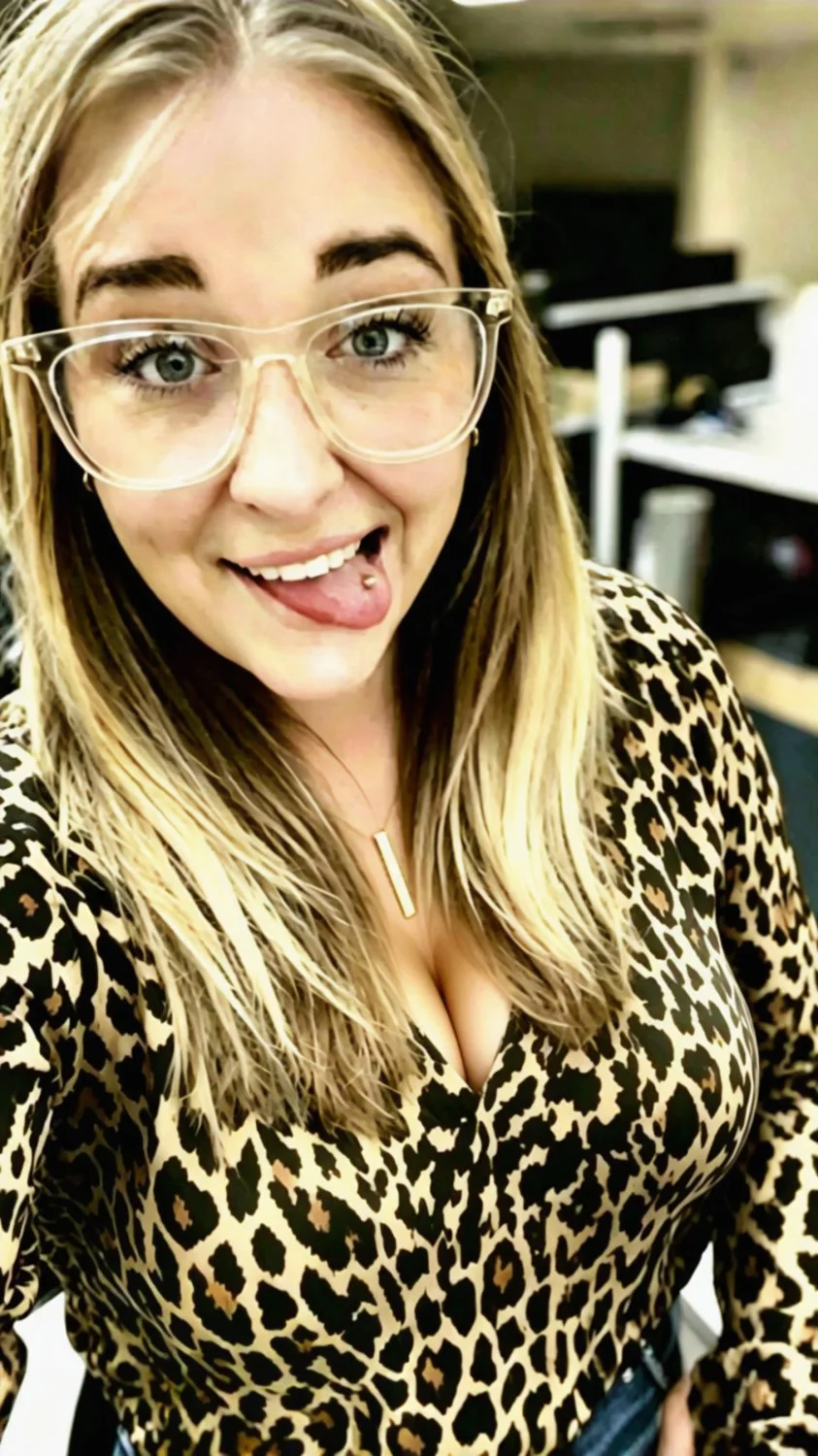Chubby blonde slut image 2