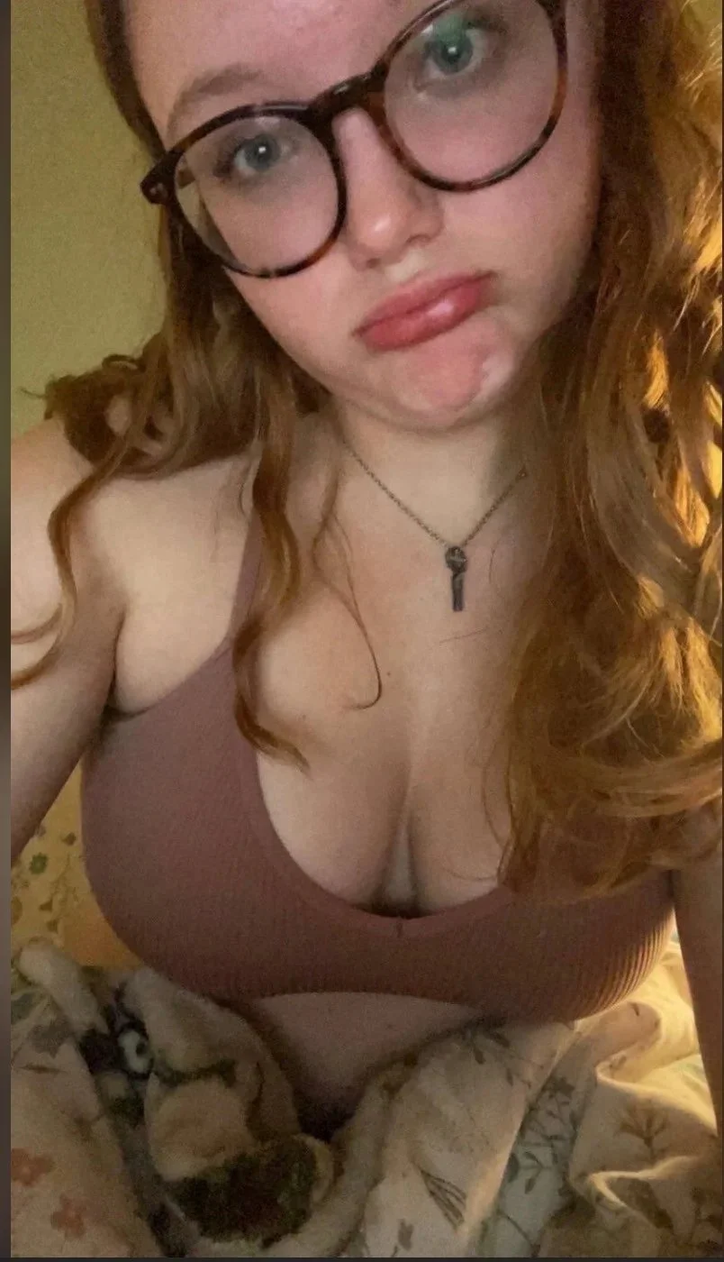 Big tits redhead teen loves facials image 4