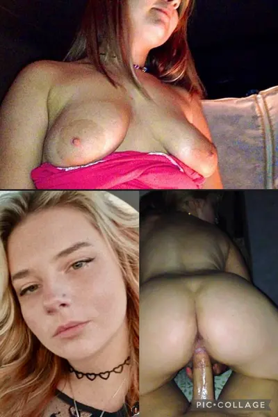 Busty blonde Sharleen leaked nudes cover image
