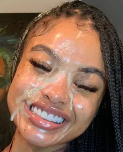 India love looks so nutty and natural with a big load on her face🤤💦 cover image