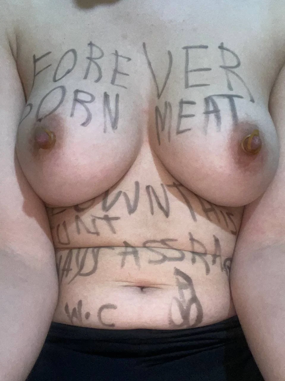 Desperate whore is back again for more! Be mean to her and remind her of what she really deserves image 7