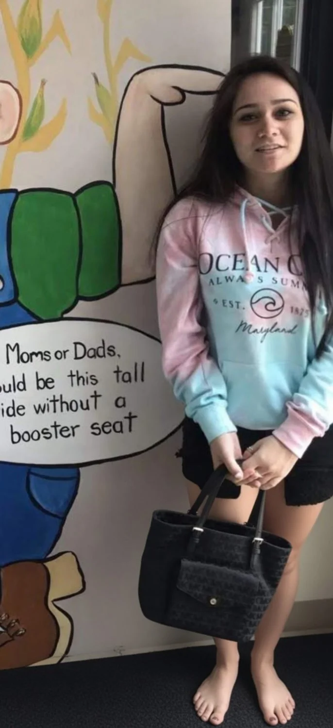 Showing Off My Tiny Cute Feet In Public With My Mom & Sisters image 2