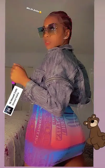 Attention seeking Whore using any excuse to show ass cover image