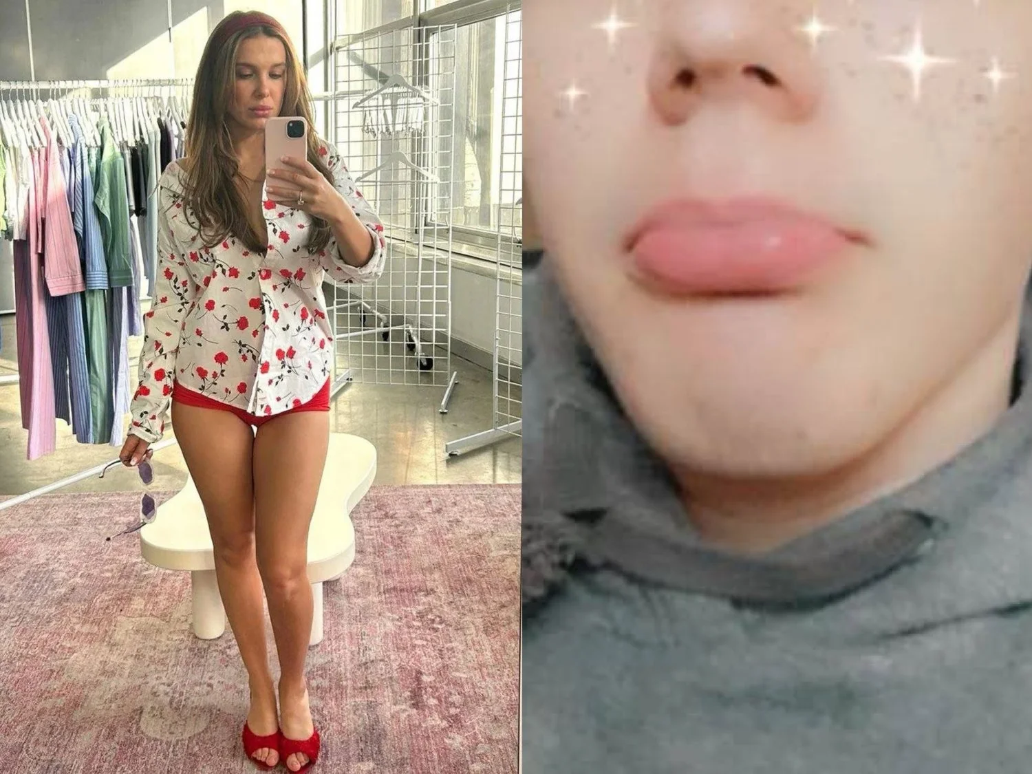 Millie Bobby Brown and Sissy ass edit🤤😈🍆 image 2