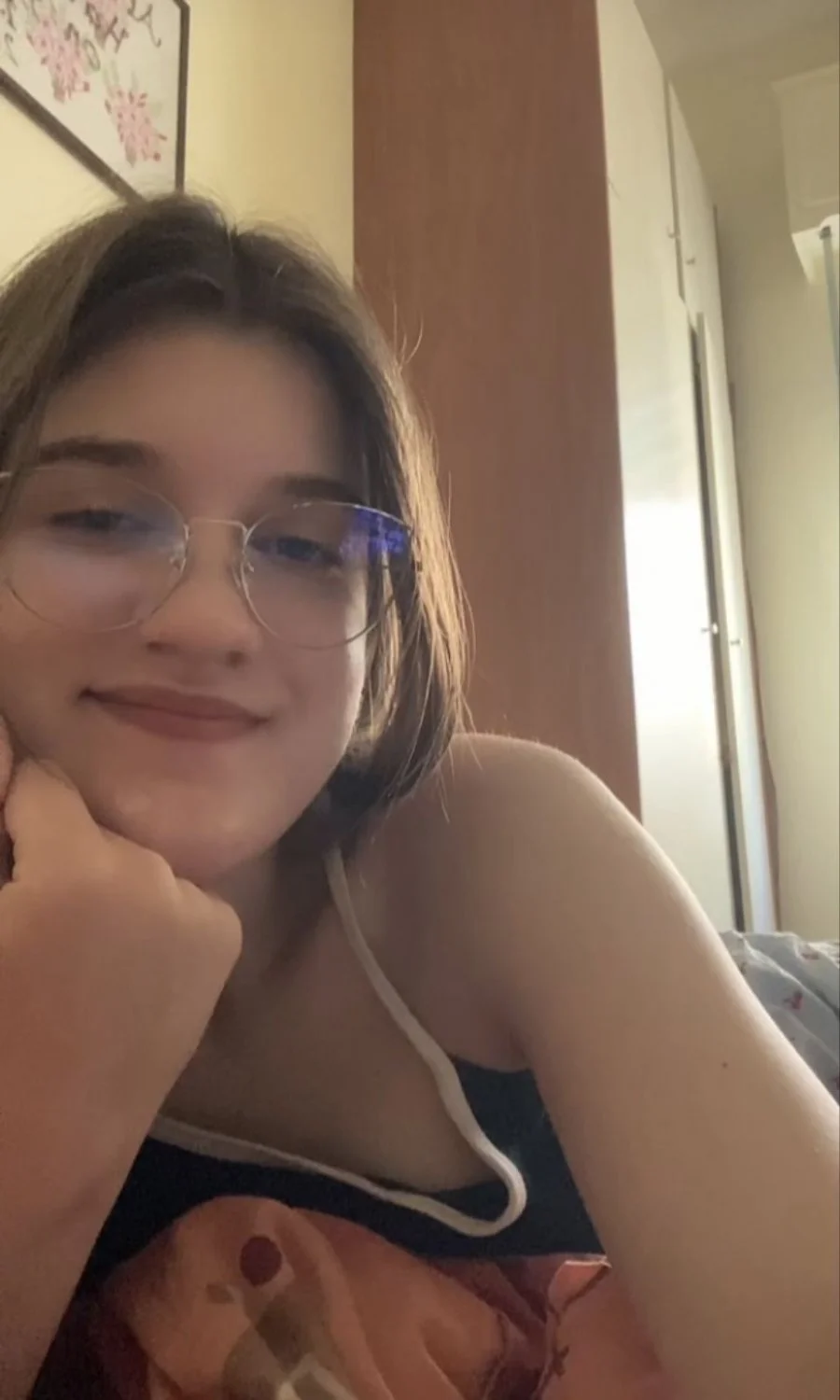 Sharing my shy 21 gf on kik. cuckedx image 12
