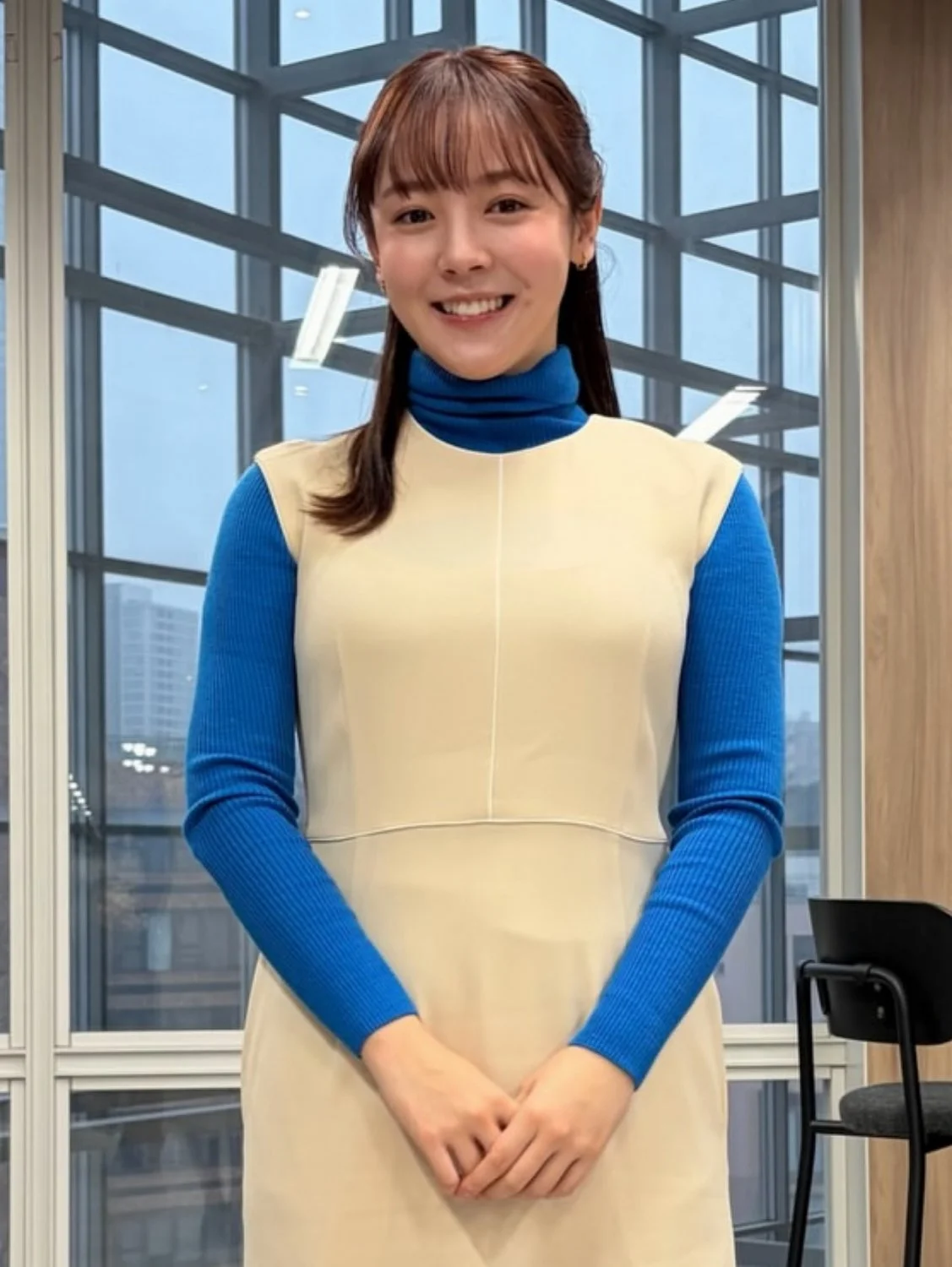 🔚Japanese　顔抜き　フリーアナウンサー　森千晴　ソフトエロ　一発やりたい image 44