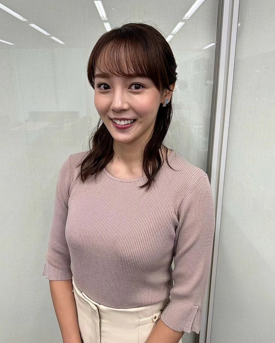 🔚Japanese　顔抜き　フリーアナウンサー　森千晴　ソフトエロ　一発やりたい image 7