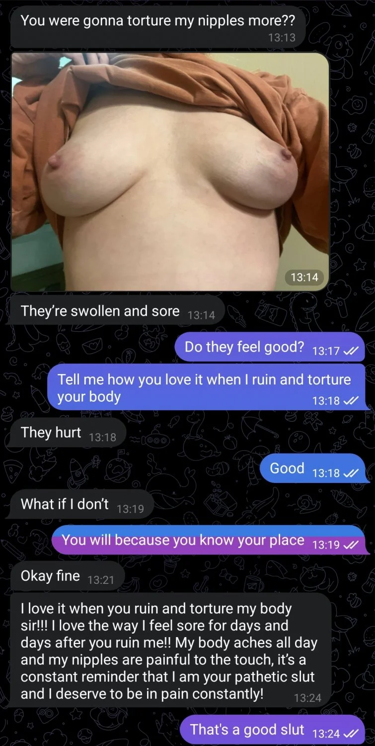 My slut, Lola, begging to be punished again image 4