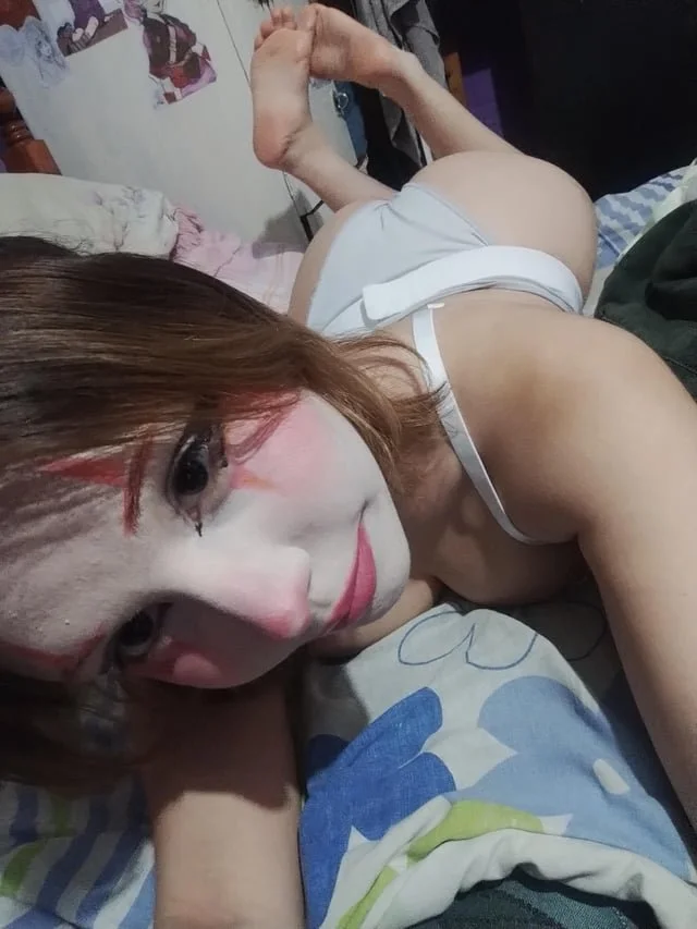 Young Sexy Clown Girl image 3