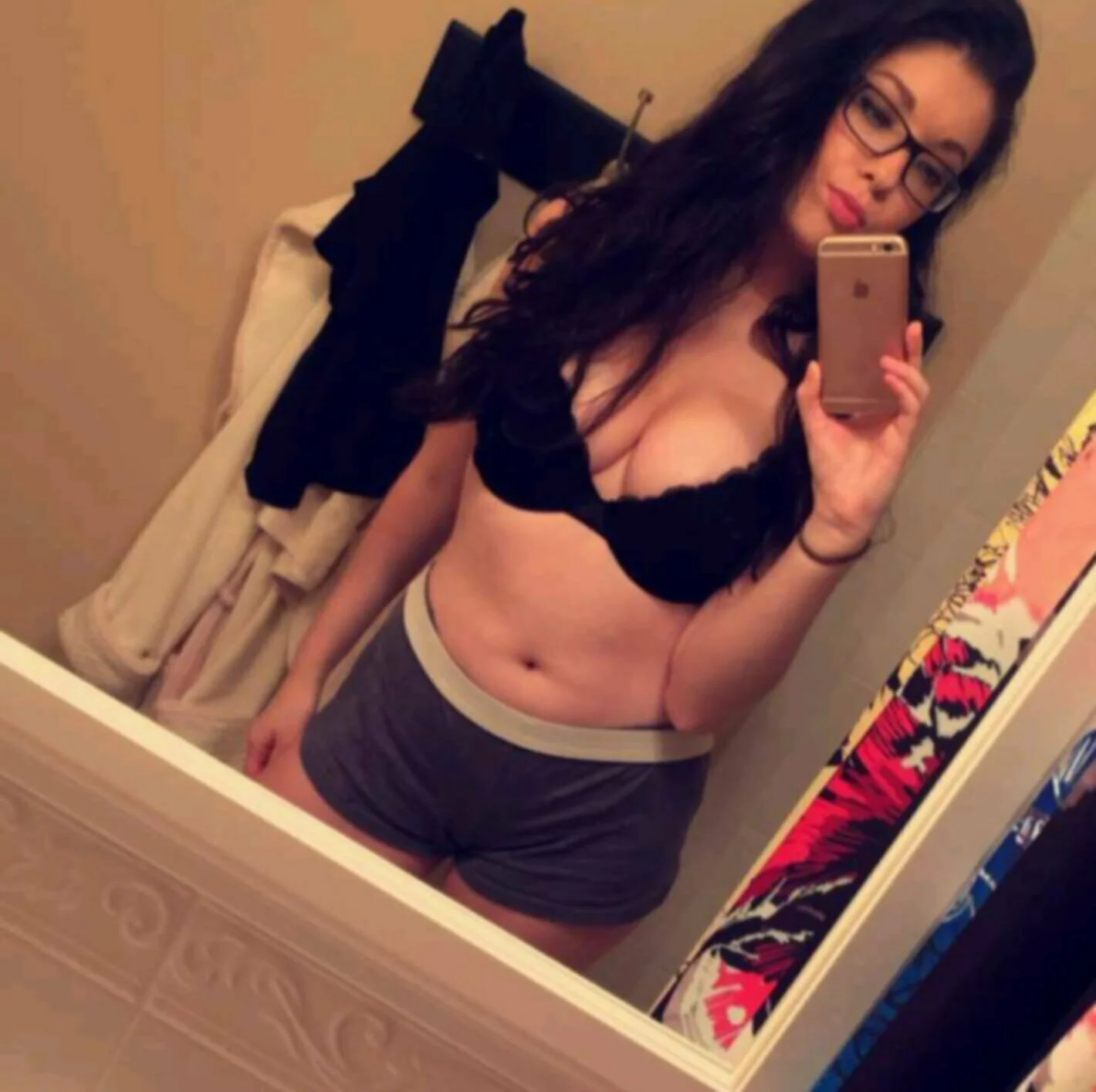 ex gf Zoey shows off her fat tanline tits image 27