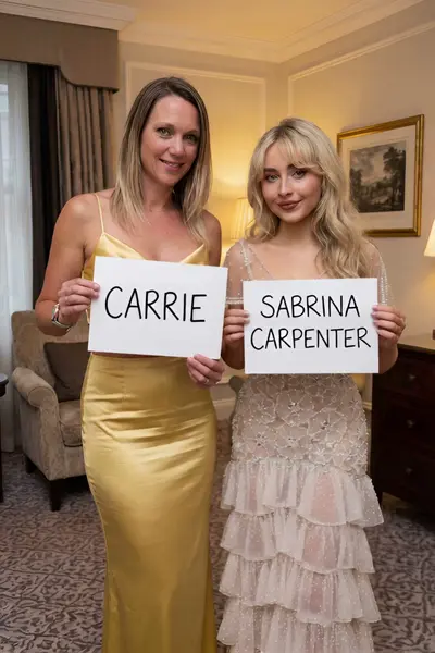 Carrie meets.. Sabrina Carpenter cover image
