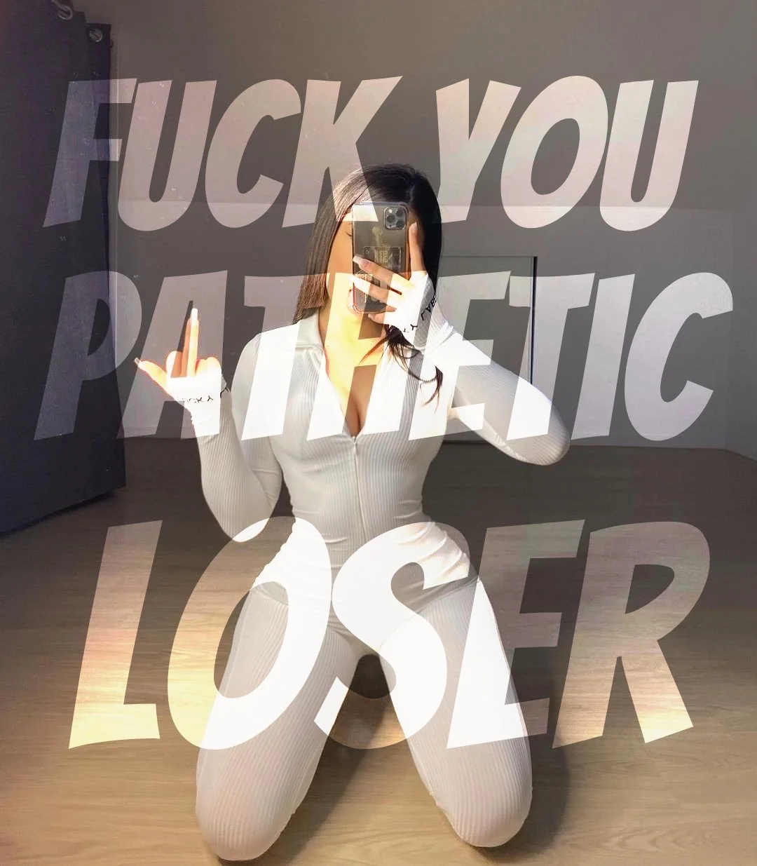 Humiliate yourself while stroking you dumb loser gooner! image 19