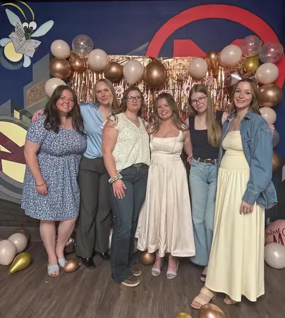 Bride to be outshines her friends cover image
