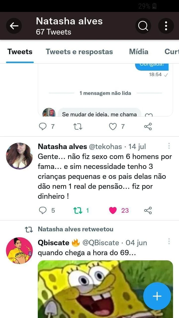 Natasha putona faz serviços extra image 3