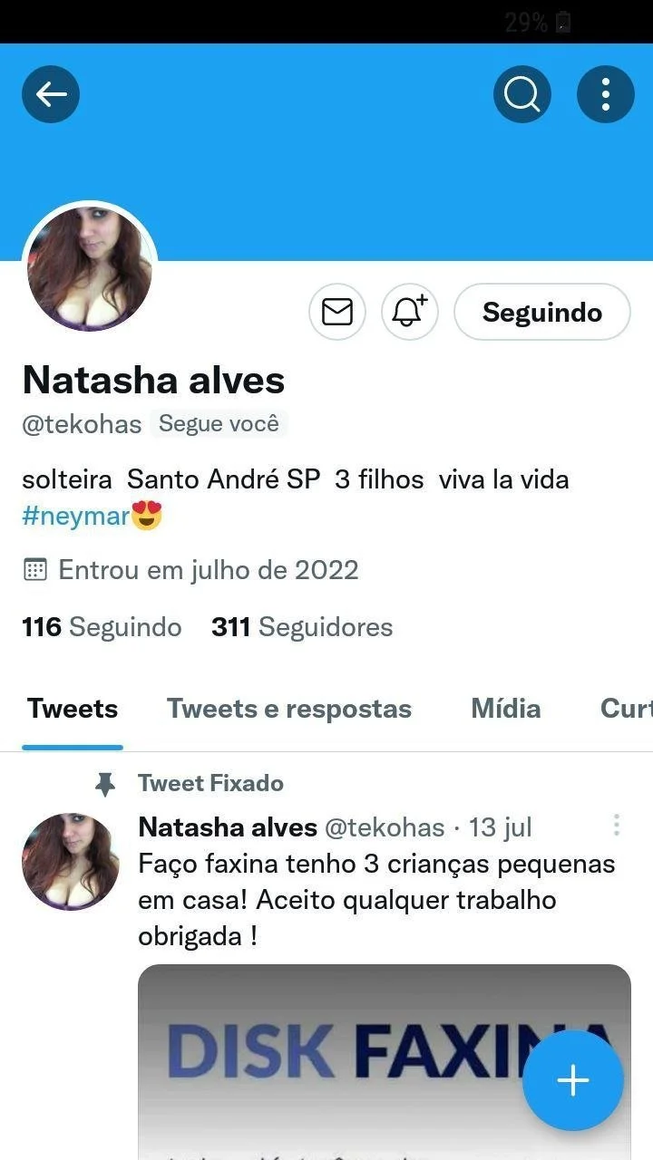 Natasha putona faz serviços extra image 4