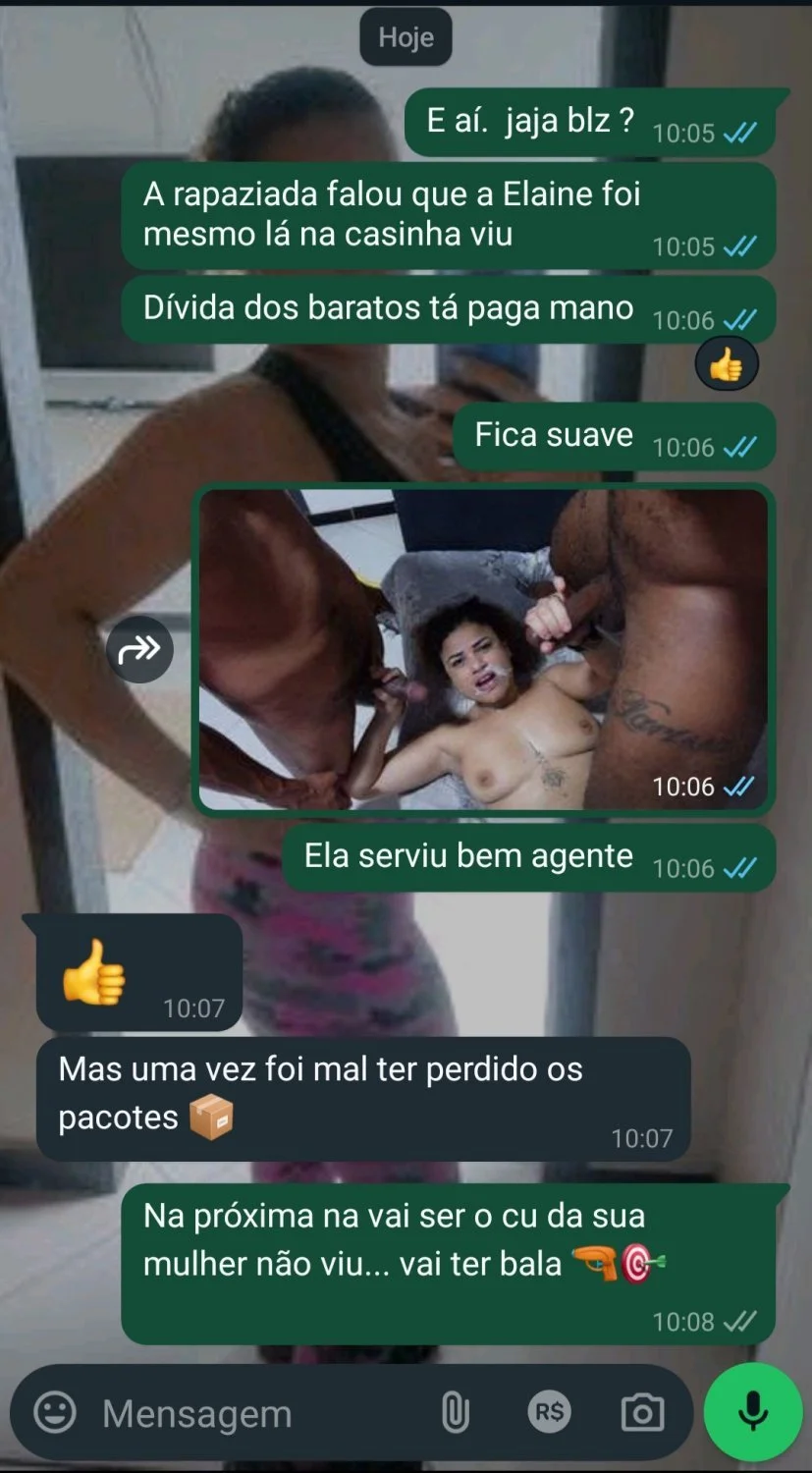 Pagando as dívidas do corno com suruba main image