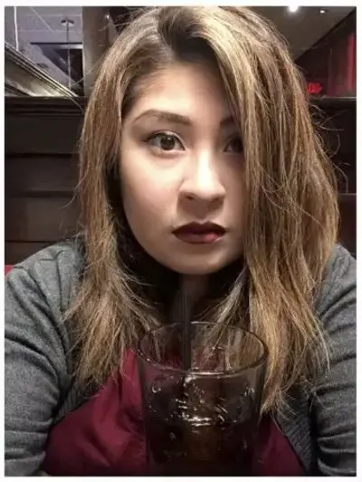 My wife's face when her date reminded her of what he was promised after dinner cover image