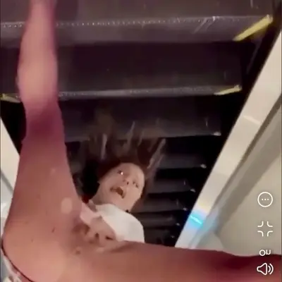 Tried to make it to Mall’s RR but the pressure escalated on the escalator cover image