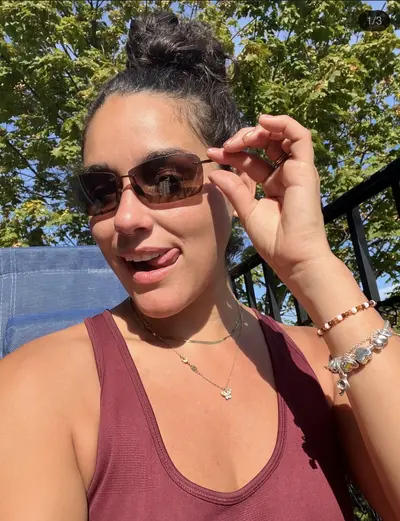 Alyssa in the wild and taking a pounding cover image