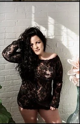 Brunette milf boudoir image 5