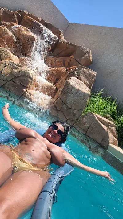 I love topless swimming, hbu? cover image