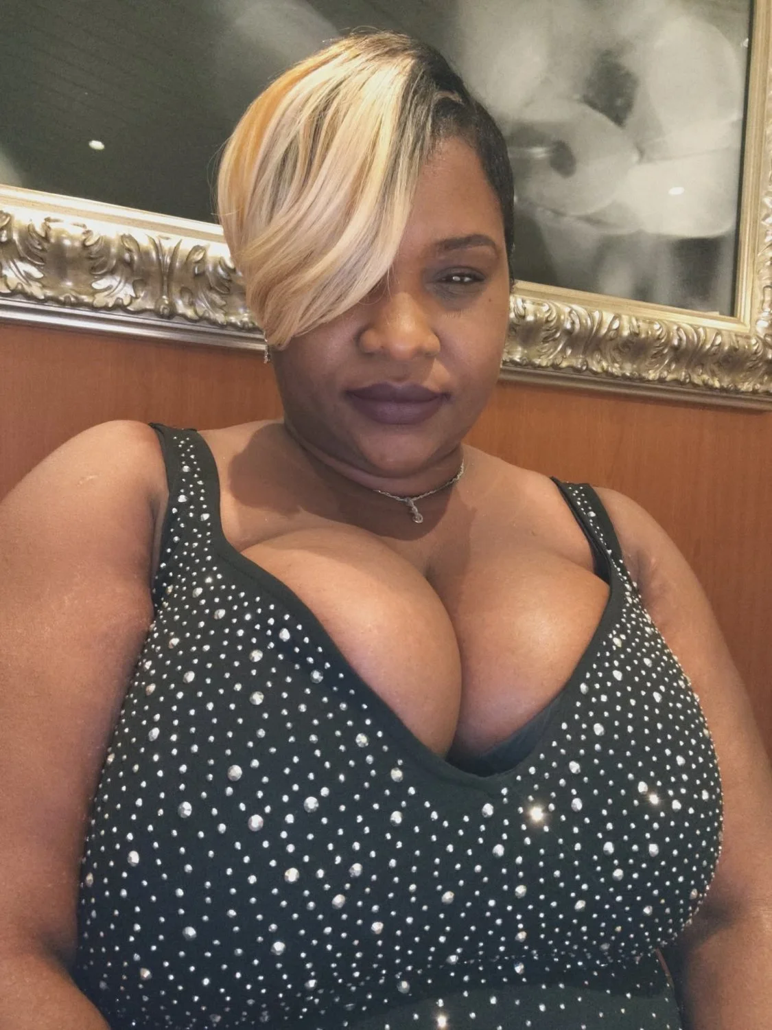 Mature ebony milf with big massive yitties. I would not pull out 154 image 50