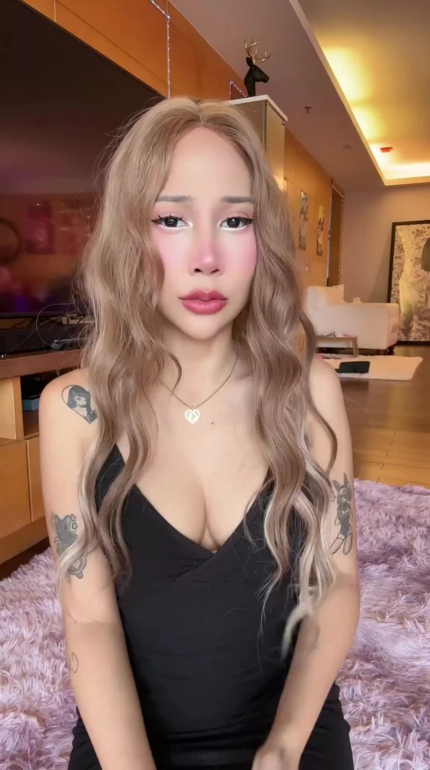 🔞 busty blonde asian slut big tits tattoos horny tight pussy 🫦💦 See my OF image 4