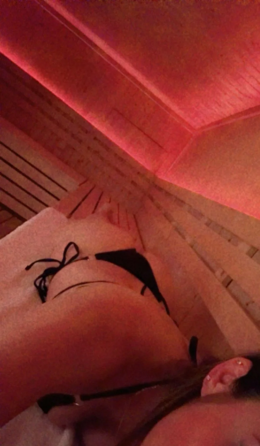 My hot sister-in-law in the hot sauna like her 🍑🍑🔥🔥🥵🥵🔥🍑 image 2