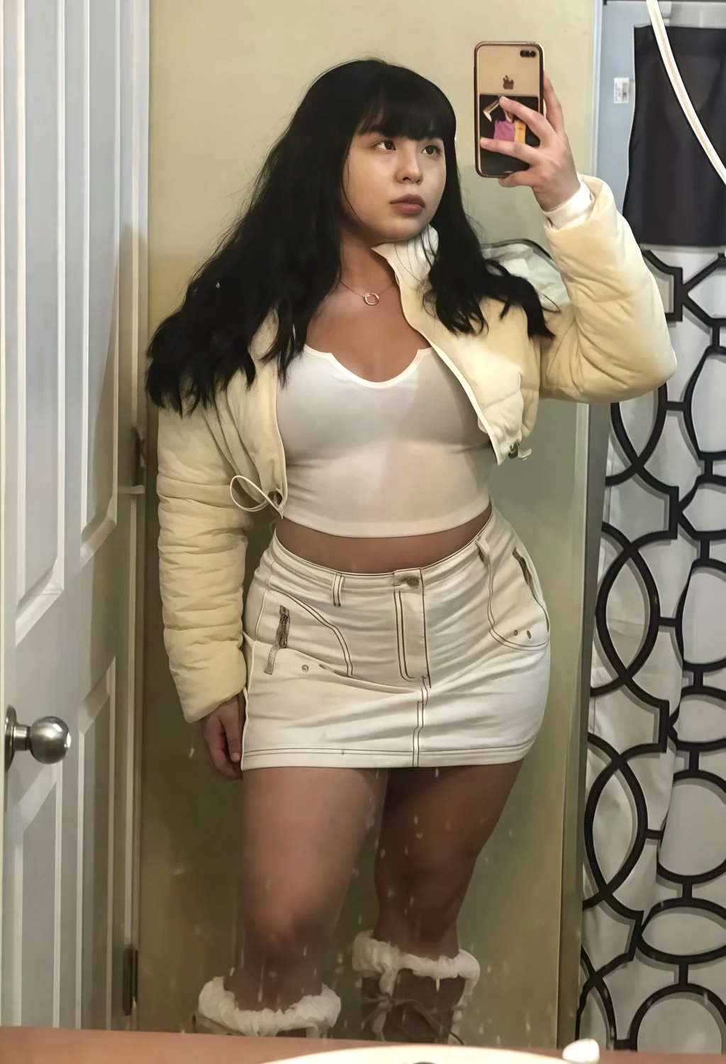 My uncles barely l3gal thick latina stepdaughter is certified GOON FUEL image 2