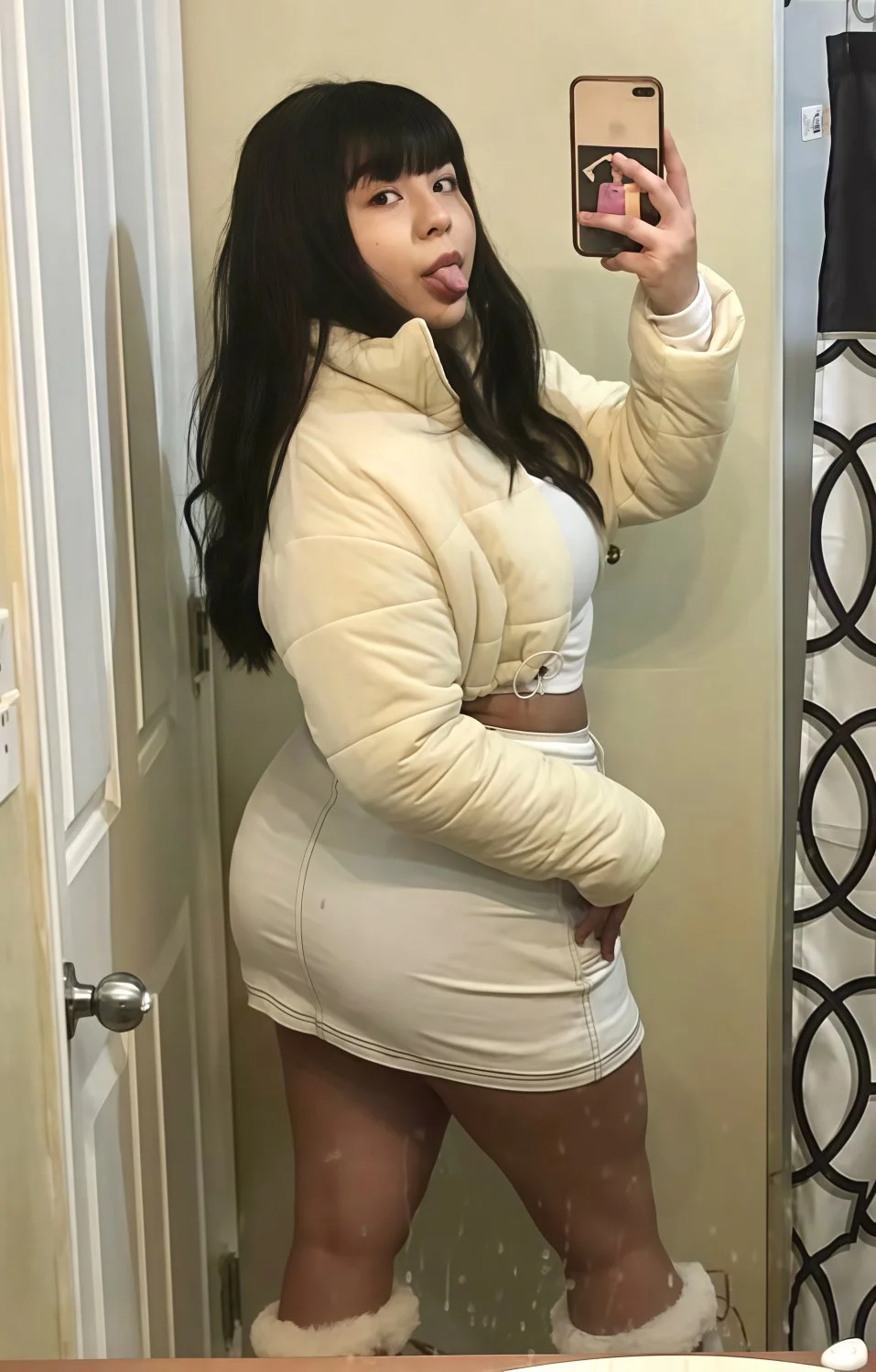 My uncles barely l3gal thick latina stepdaughter is certified GOON FUEL image 6
