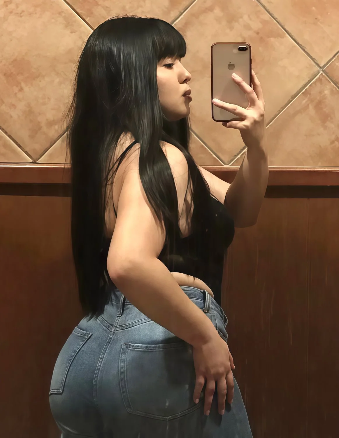 My uncles barely l3gal thick latina stepdaughter is certified GOON FUEL image 8