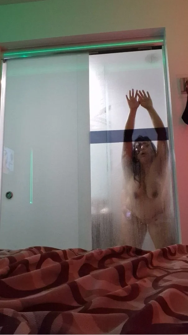 Busty latina wide hipes fuck hard in the shower image 2