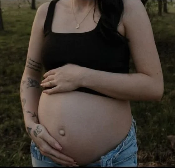 Maddy the whore pregnant again. No clue who father is again. image 2