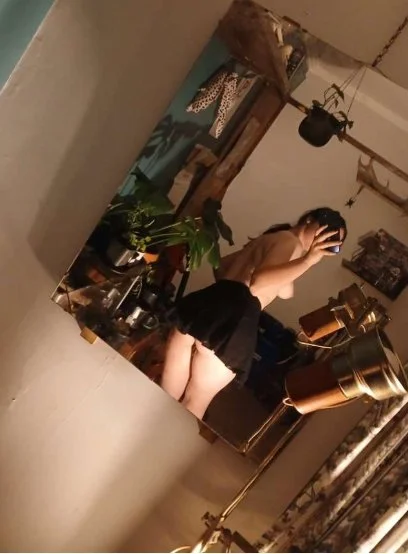 Hot Teen Goth Slut Craves Attention - Untrustworthy BF Wants Her Nudes Shared. Download + Post Her! image 2