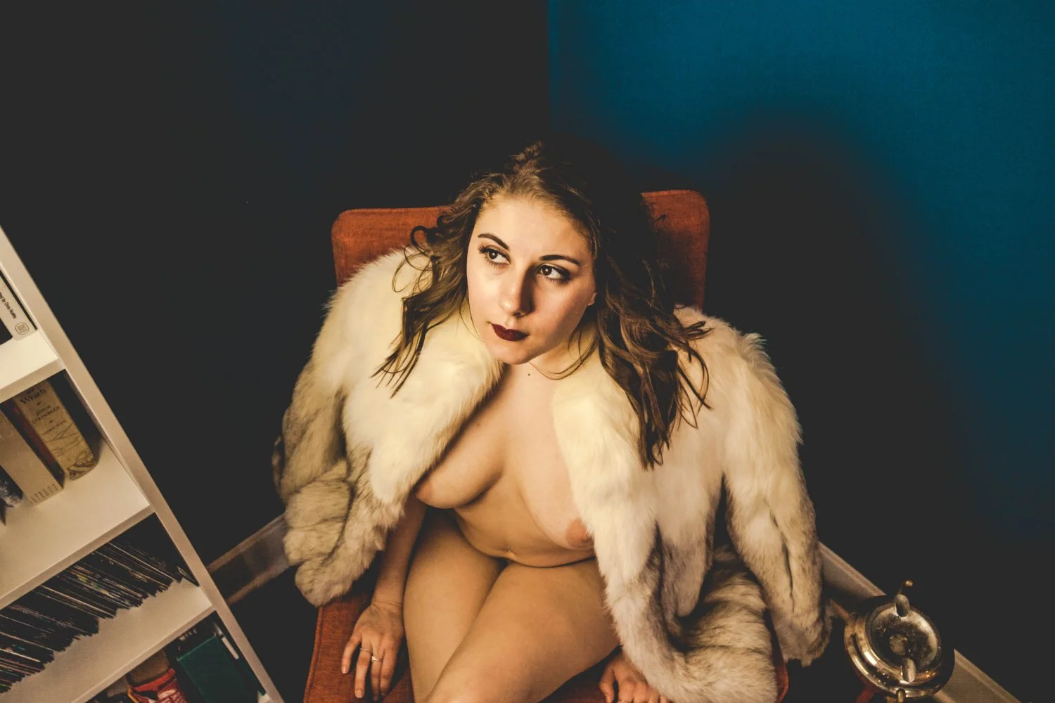 Tina & friends nude boudoir image 10