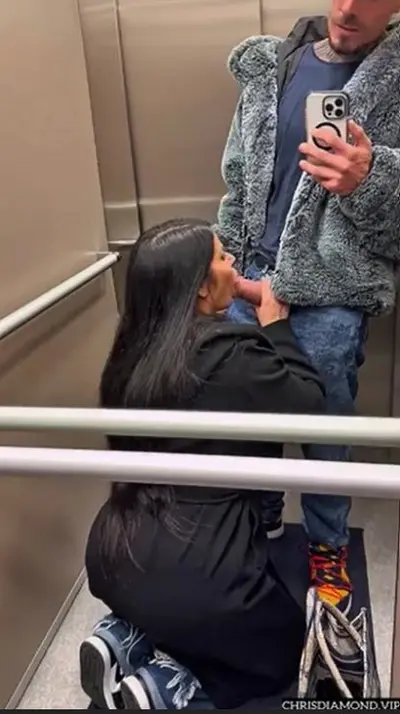 Sara Retali Blowjob and Sex in the Elevator with a Latina Onlyfans cover image