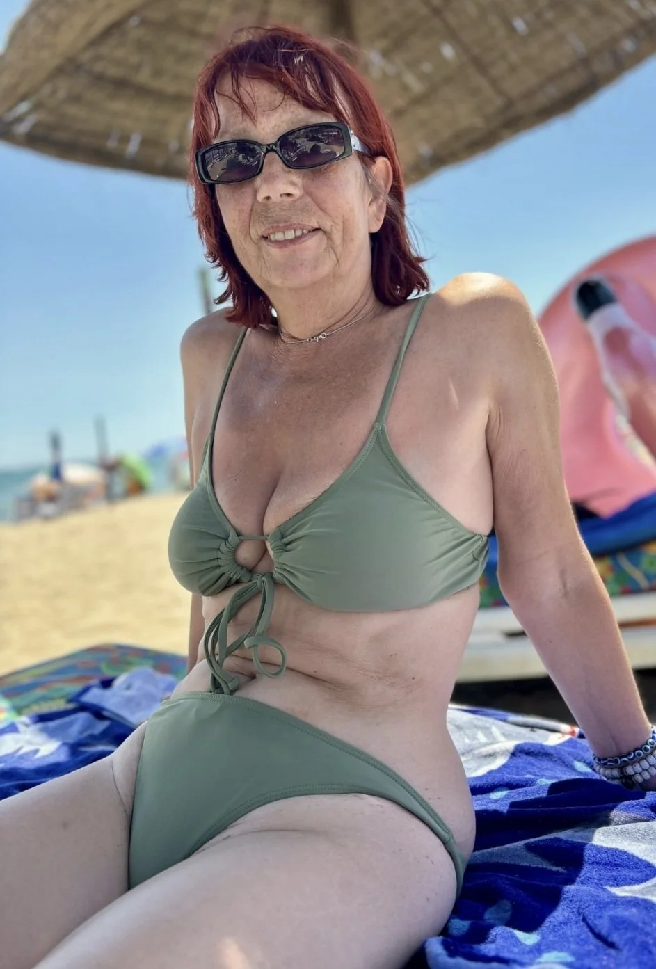 Sexy Mature Gilf Dressed Undressed image 31