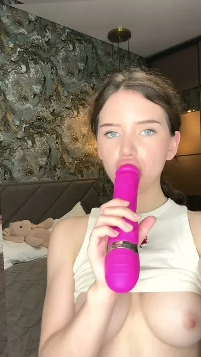 🔞 Hot nasty perky tits nude teasing pussy 😈🍑 Check OF now cover image