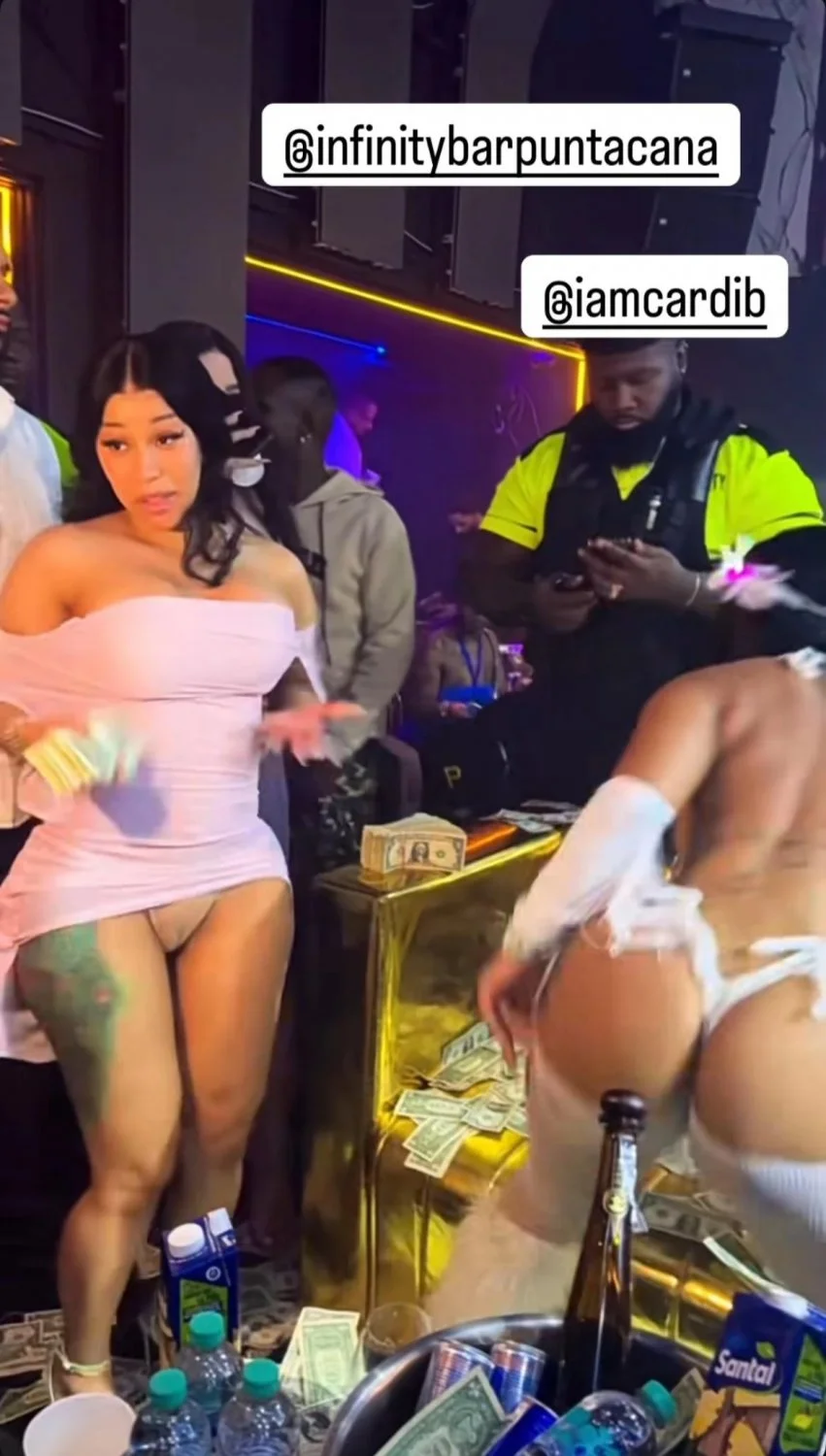 CardiB pussy slip image 2