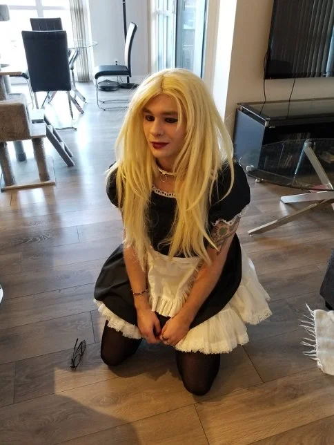princess Madalyn... Slender cute submissive CD loves to be exposed main image