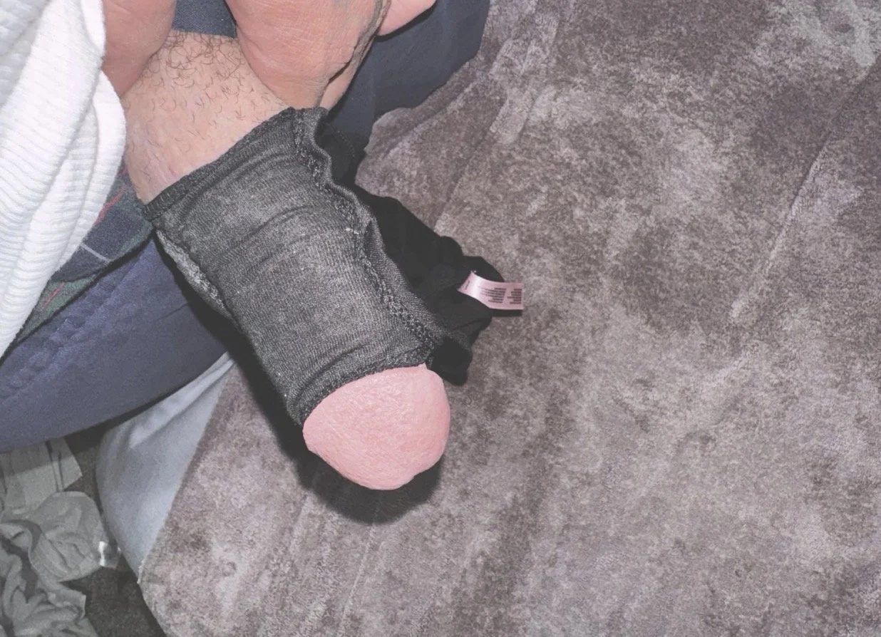 Stroking with my latinas panties image 7