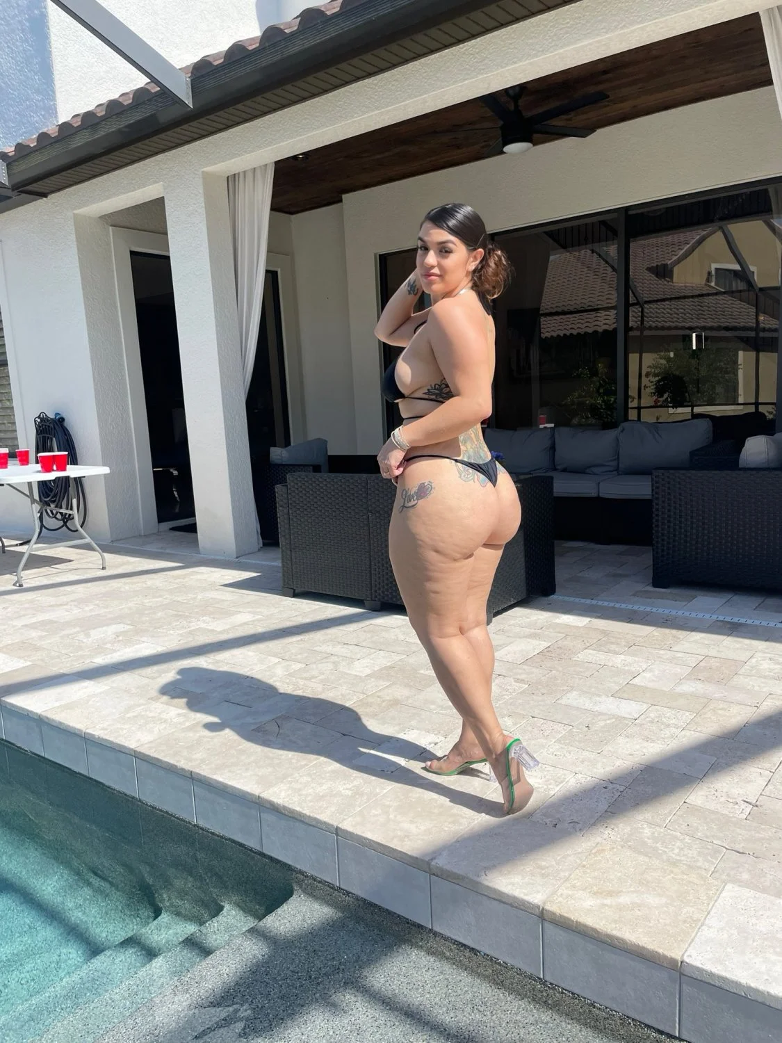 Thick tatted Latina image 21