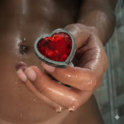 Ninfeta usando seu brinquedinho 😈 cover image