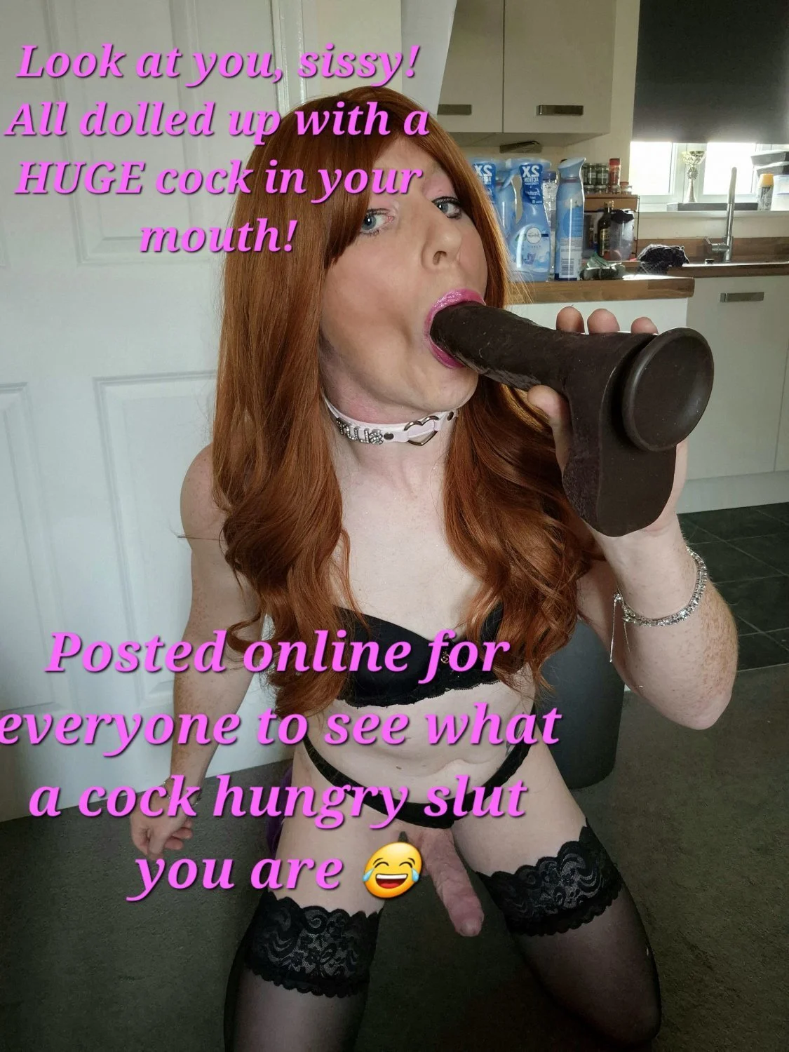 Humiliating captions for depraved sissy Zoe xx image 16