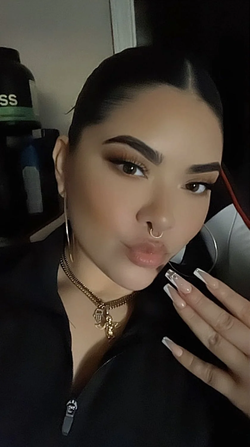 Latina Creampie and bare tetas image 7