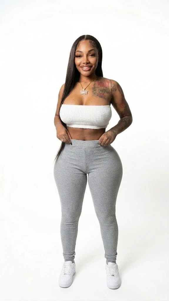 Slimthick Ebony Baddie taking backshots- BS main image