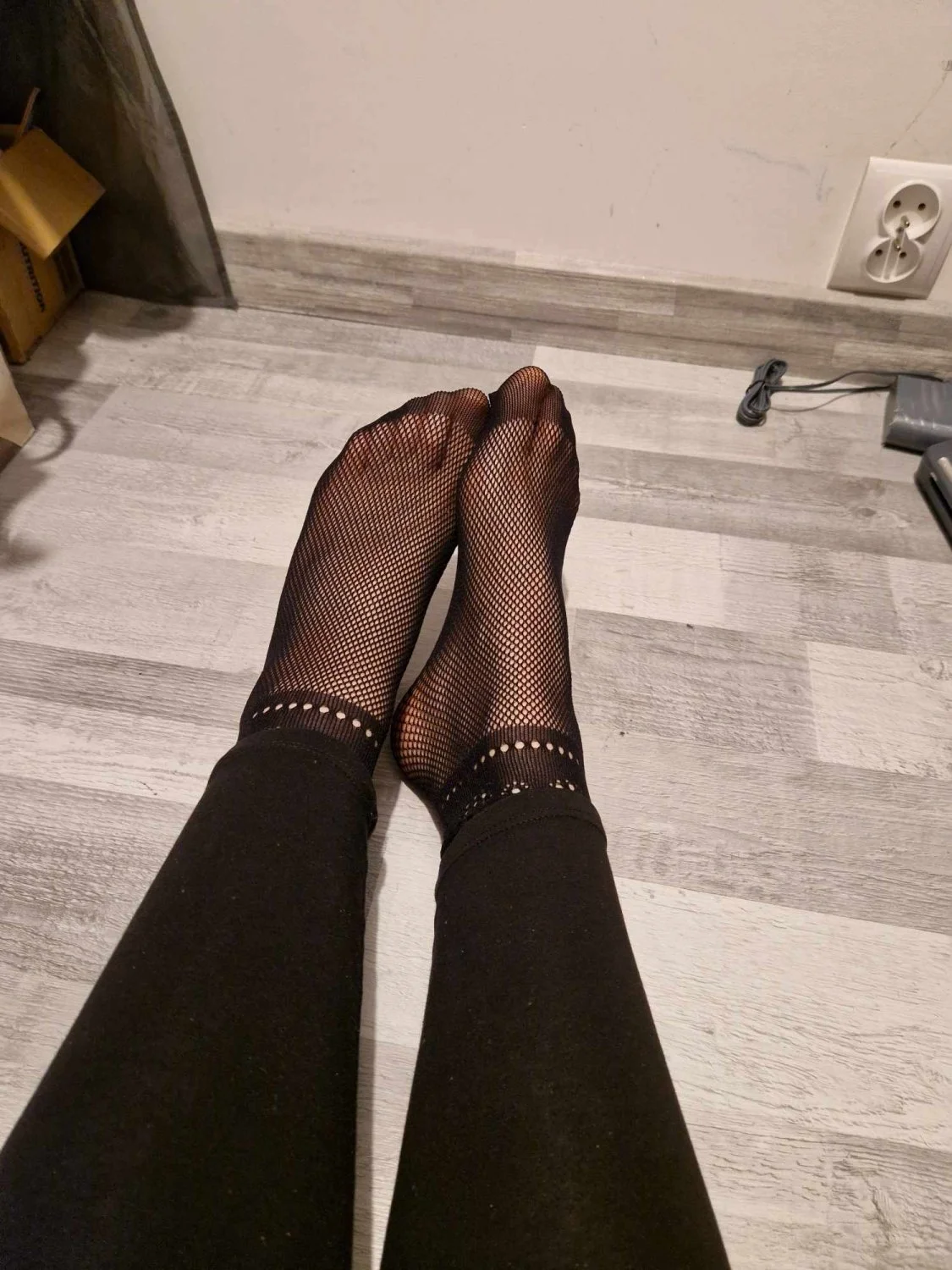 Nylon socks suck gf toes image 2