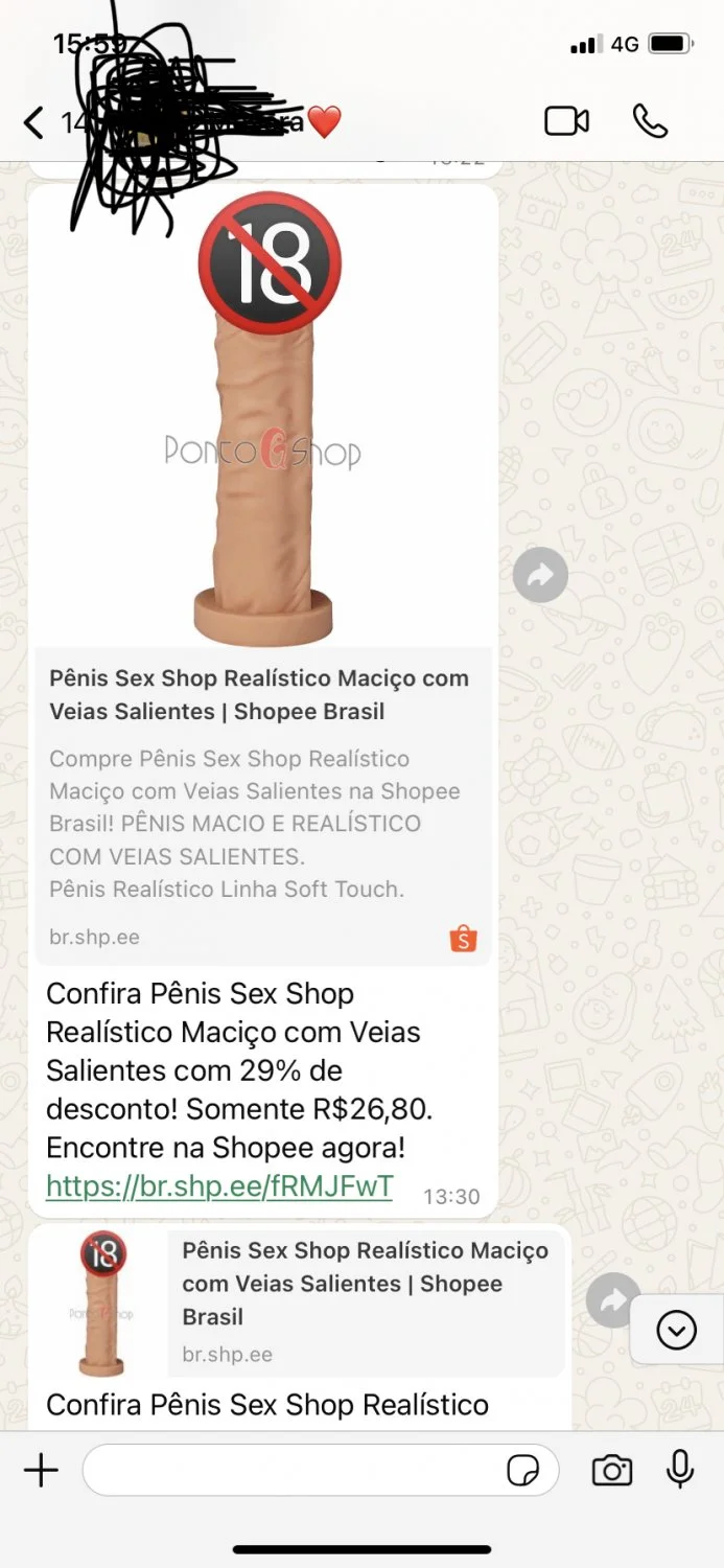 Presente que ela pediu. Sou corno rola pequena assumo. main image