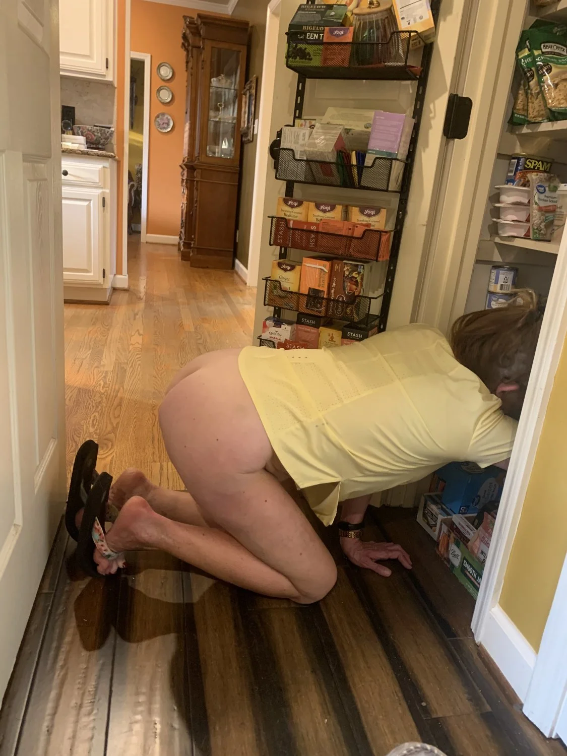 I forgot my pants, should I take off my shirt too? main image