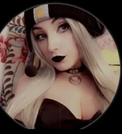 White big titty goth girl cosplay slut (Quincy) cover image
